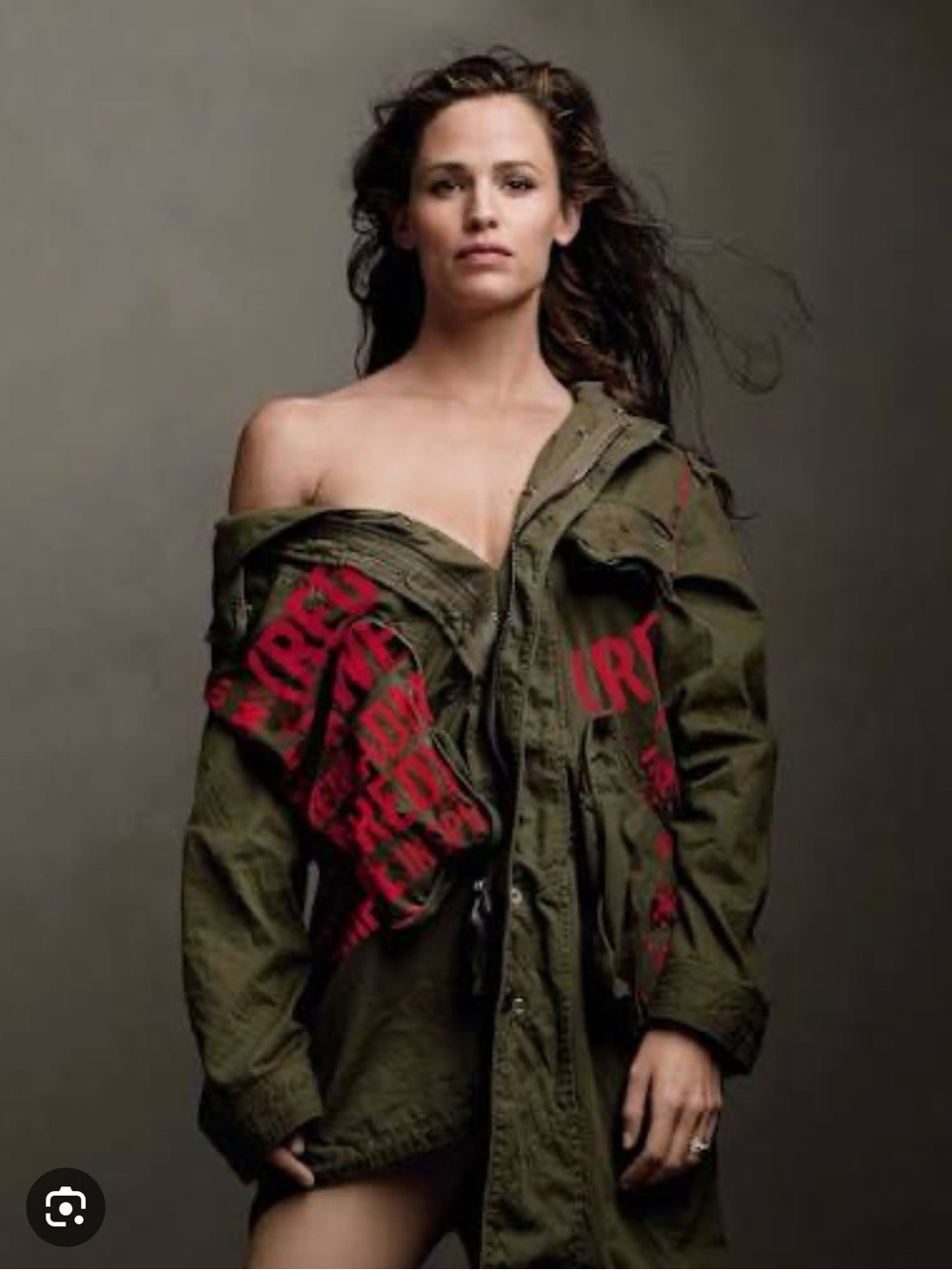 GAP Green Jacket with Pink Graphic Lining
